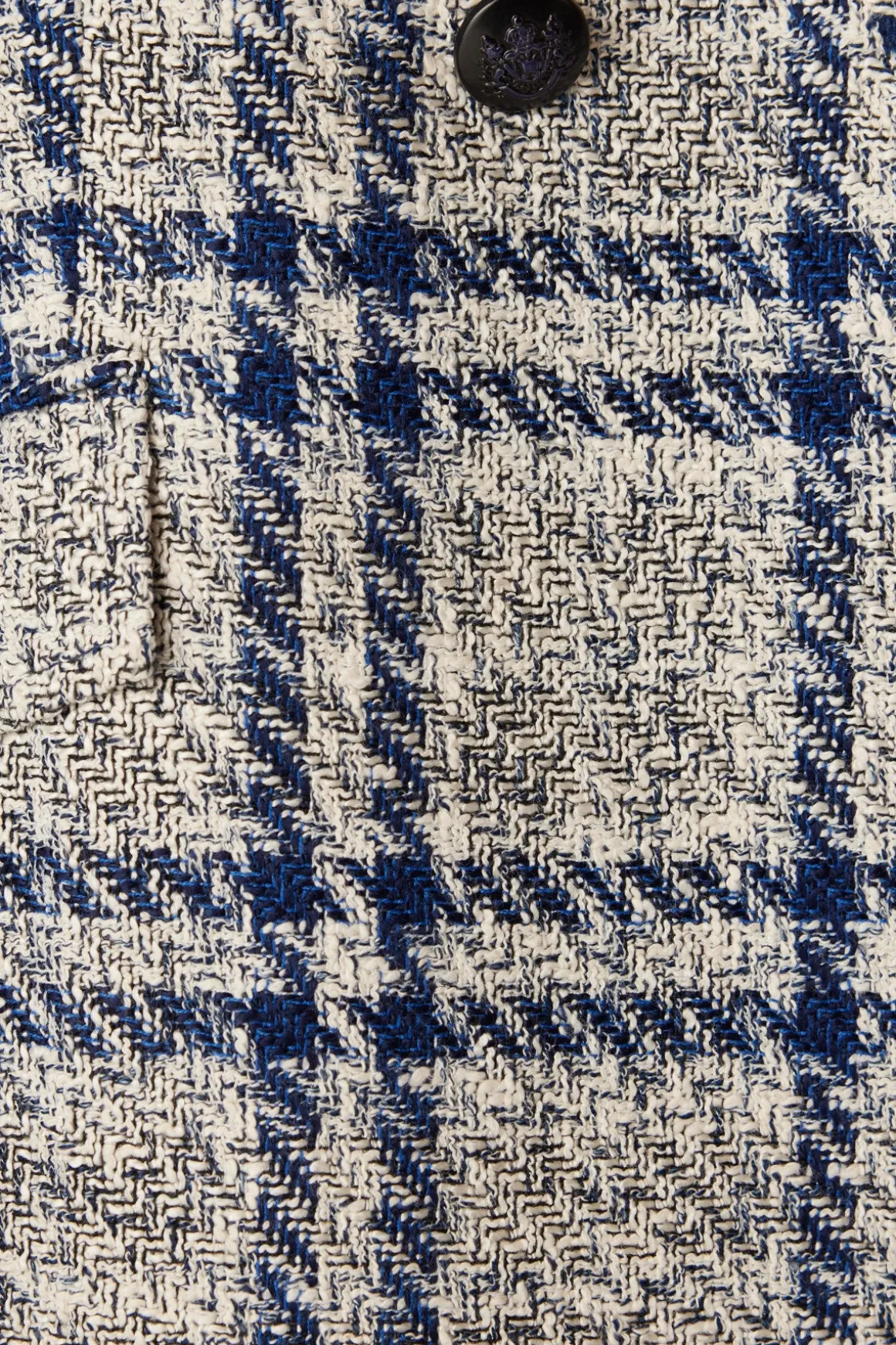 Alix Jacket - Navy Check