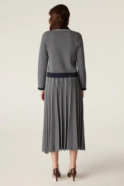 Astoria Crepe Jacket - Navy