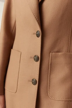 August Wool Coat - Camel