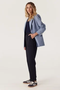 Austin Pinstripe Blazer - Blue Pinstripe