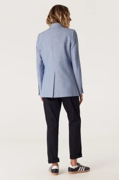 Austin Pinstripe Blazer - Blue Pinstripe