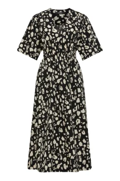 Bella Print Dress - Mono Print