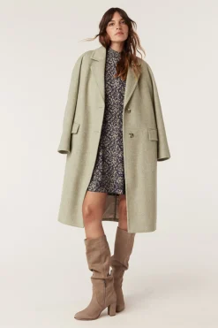 Bradley Coat - Pistachio Green