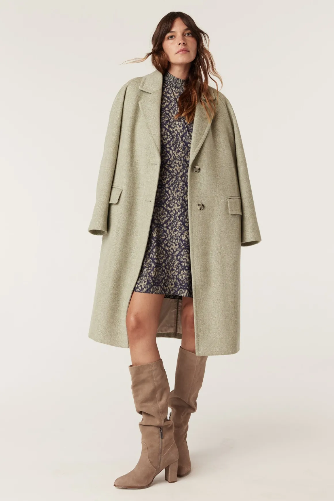 Bradley Coat - Pistachio Green