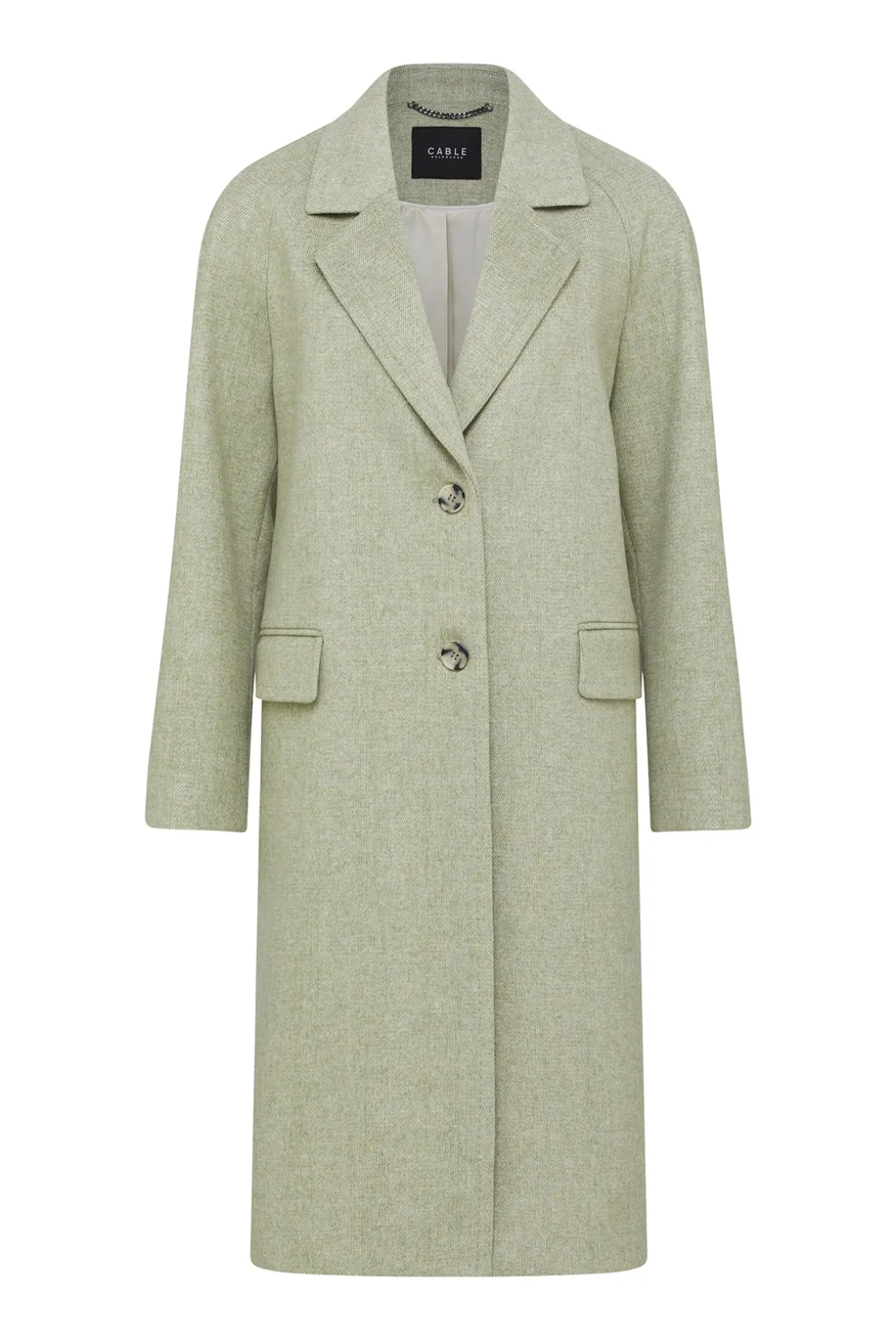 Bradley Coat - Pistachio Green