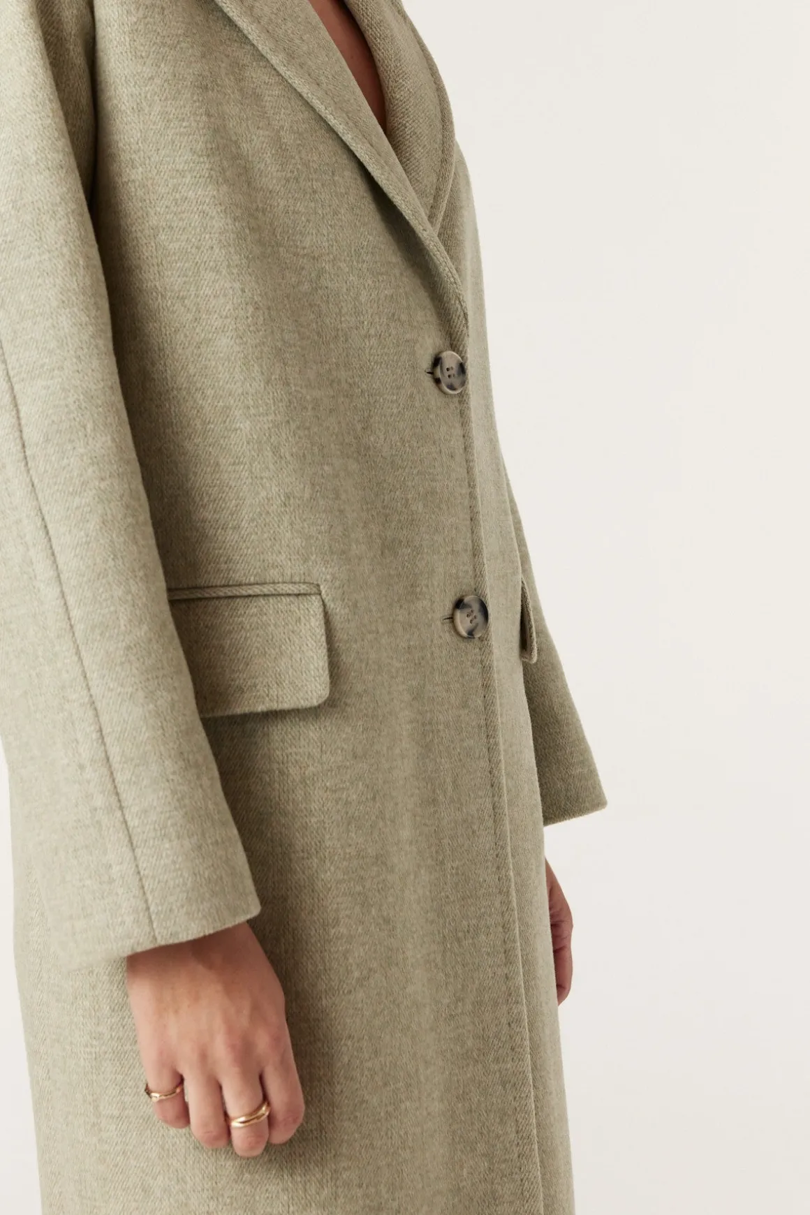 Bradley Coat - Pistachio Green