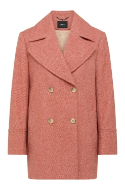 Brenan Coat - Red Twill