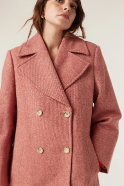 Brenan Coat - Red Twill