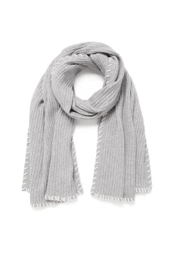 Cashwool Blanket Scarf - Grey Marle