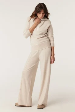 Cashwool Track Pant - Oatmeal