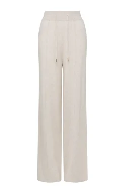 Cashwool Track Pant - Oatmeal