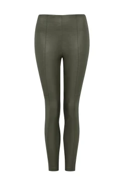 Coated Legging  - Khaki