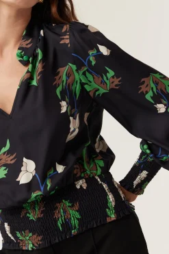 Colette Blouse - Wild Flower Print