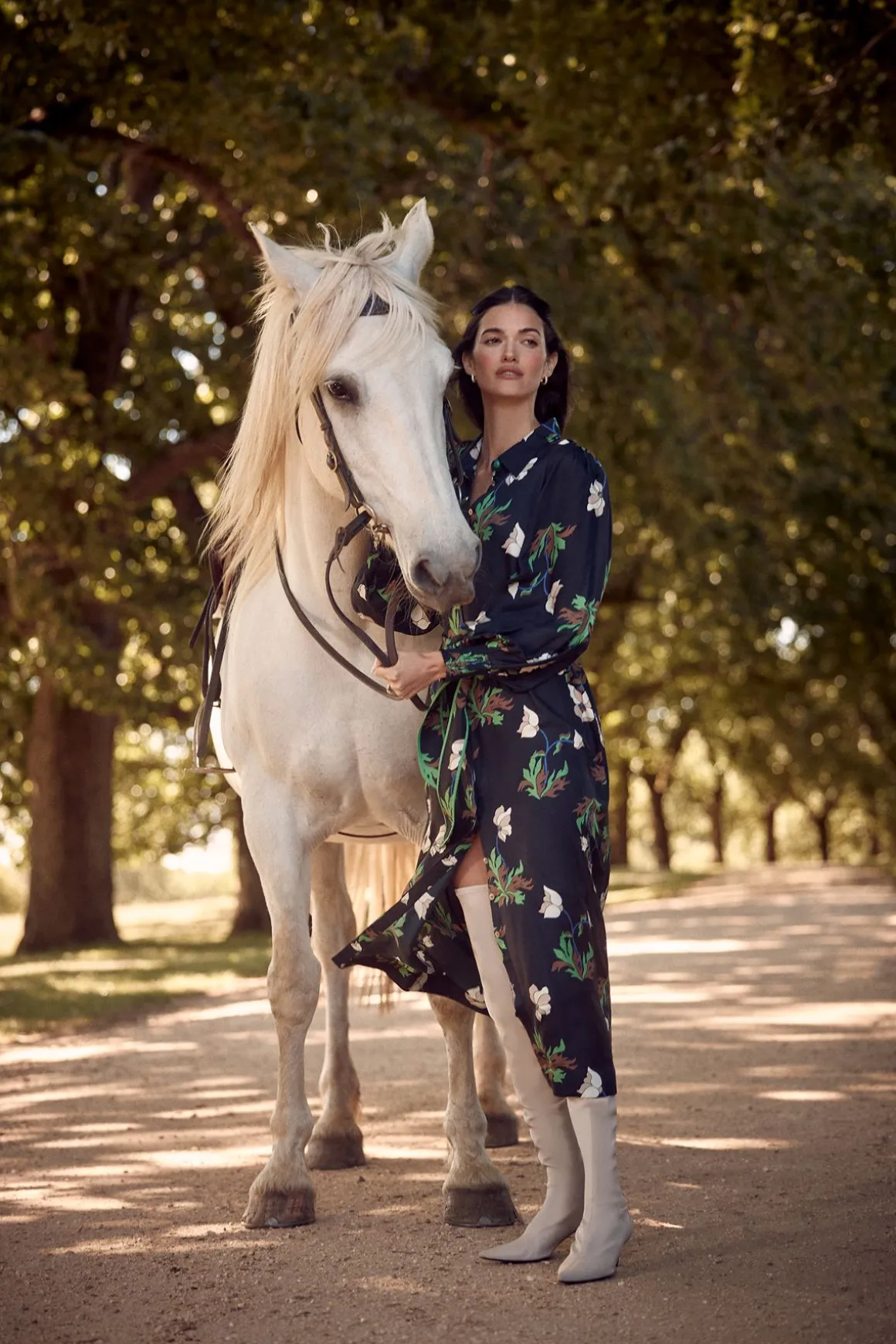 Colette Dress - Wild Flower Print