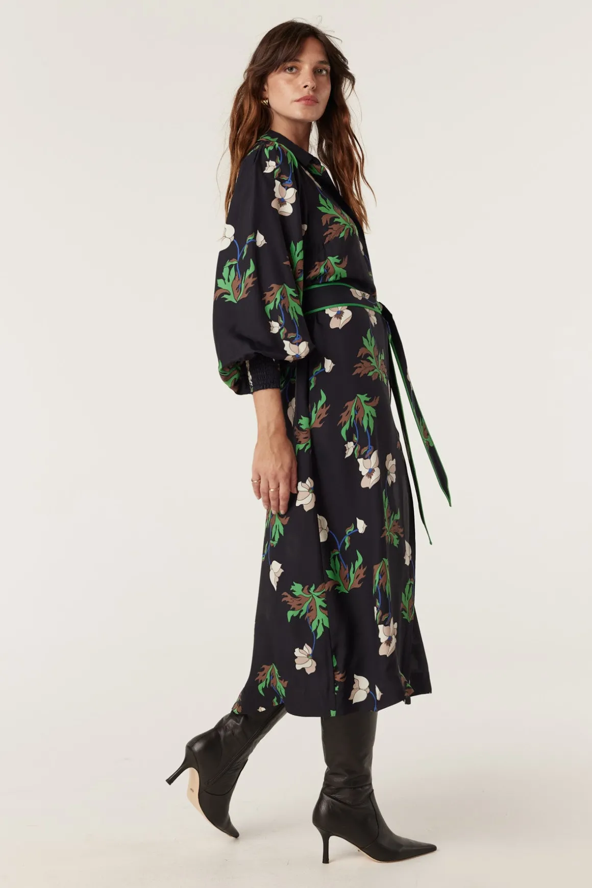 Colette Dress - Wild Flower Print