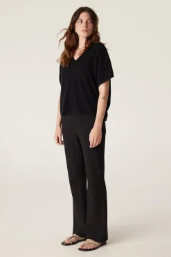 Dana Crepe Pant - Black