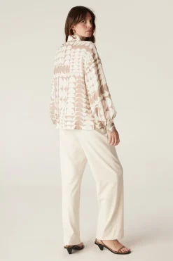 Dune Blouse - Half Moon Print