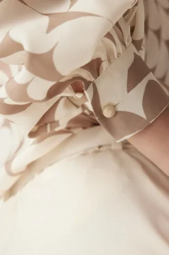 Dune Blouse - Half Moon Print