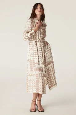 Dune Dress - Half Moon Print