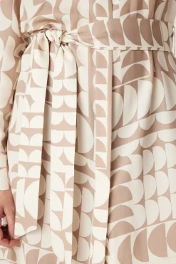 Dune Dress - Half Moon Print