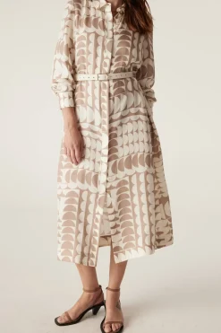 Dune Dress - Half Moon Print