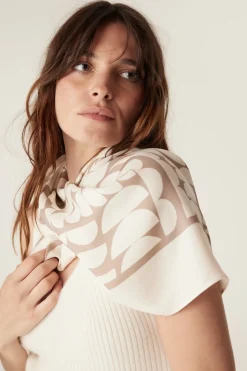 Dune Scarf - Half Moon Print