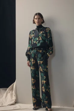 Eleanor Pant - Sweet Pea Print