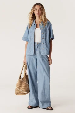 Ellie Pant - Chambray