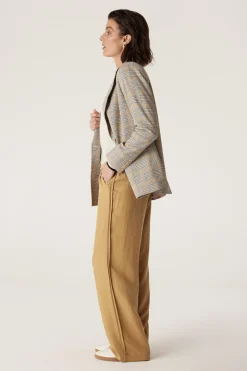 Elton Blazer - Yellow Check
