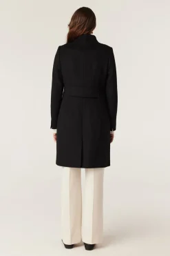 Eton Wool Coat - Black