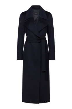 Evans Wool Coat - Navy