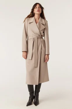 Evans Wool Coat - Pebble