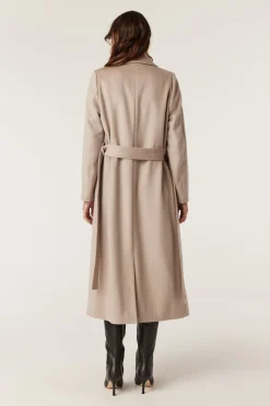 Evans Wool Coat - Pebble