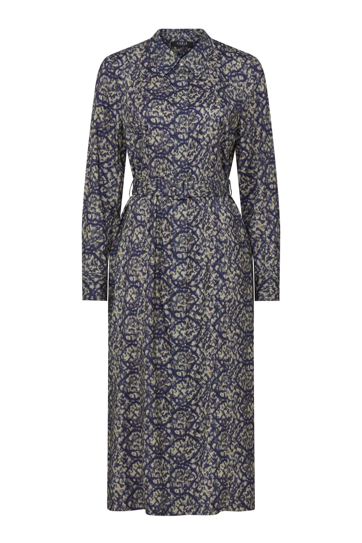 Grace Midi Dress - Reptile Print