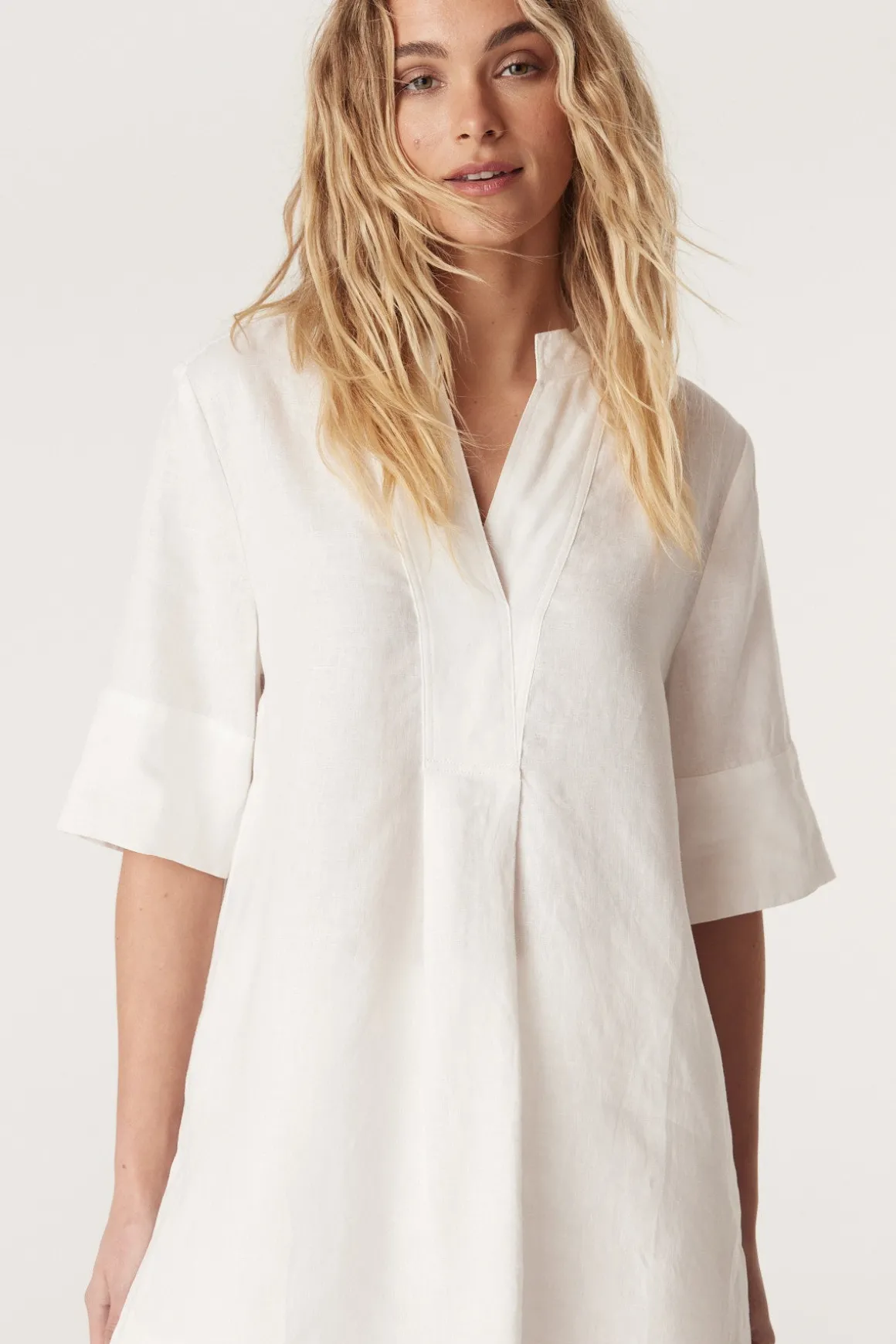 Hayward Linen Blouse - White
