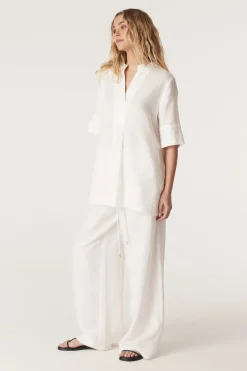 Hayward Linen Blouse - White