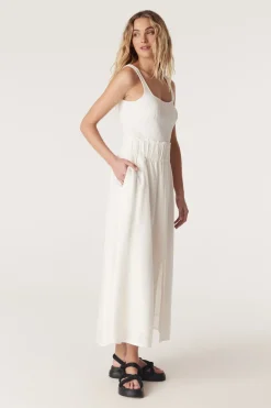Hayward Linen Skirt - White