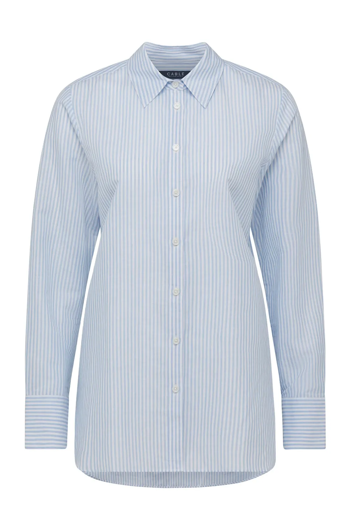 Henri Shirt - Pale Blue Stripe
