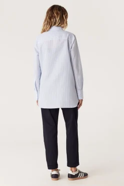 Henri Shirt - Pale Blue Stripe