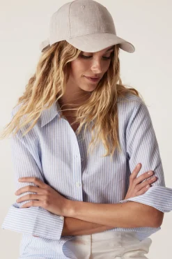 Henri Shirt - Pale Blue Stripe