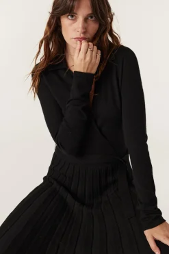 Holland Merino Dress - Black
