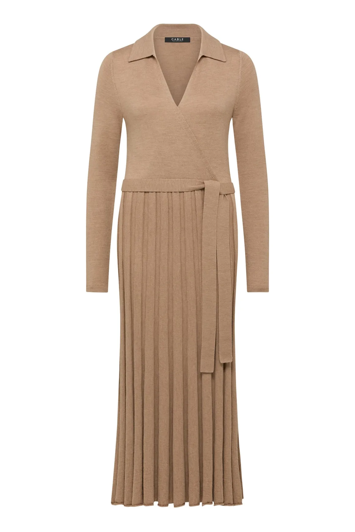 Holland Merino Dress - Camel