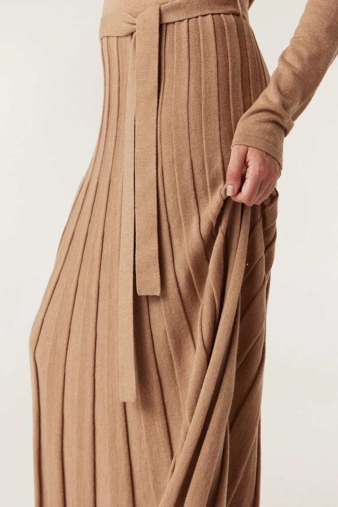 Holland Merino Dress - Camel