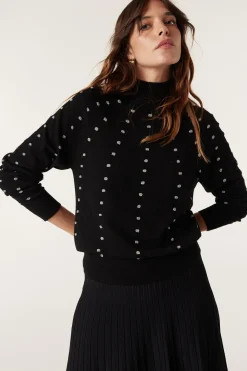 Isla Merino Jumper - Black