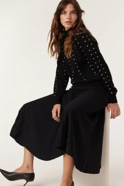 Isla Merino Jumper - Black