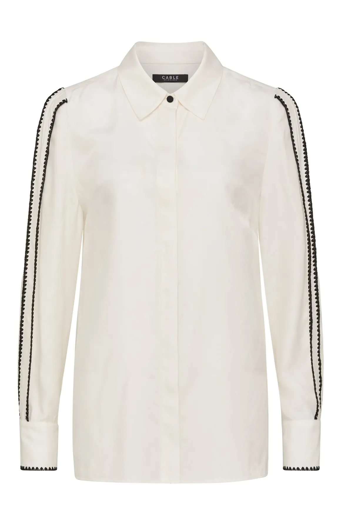 Ivory Blouse - White