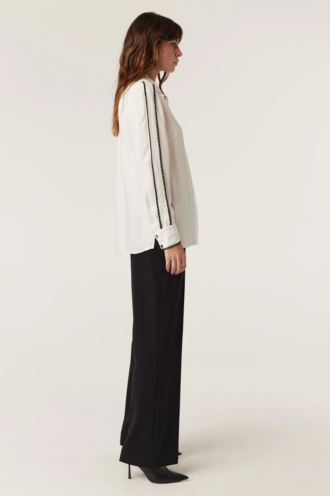Ivory Blouse - White