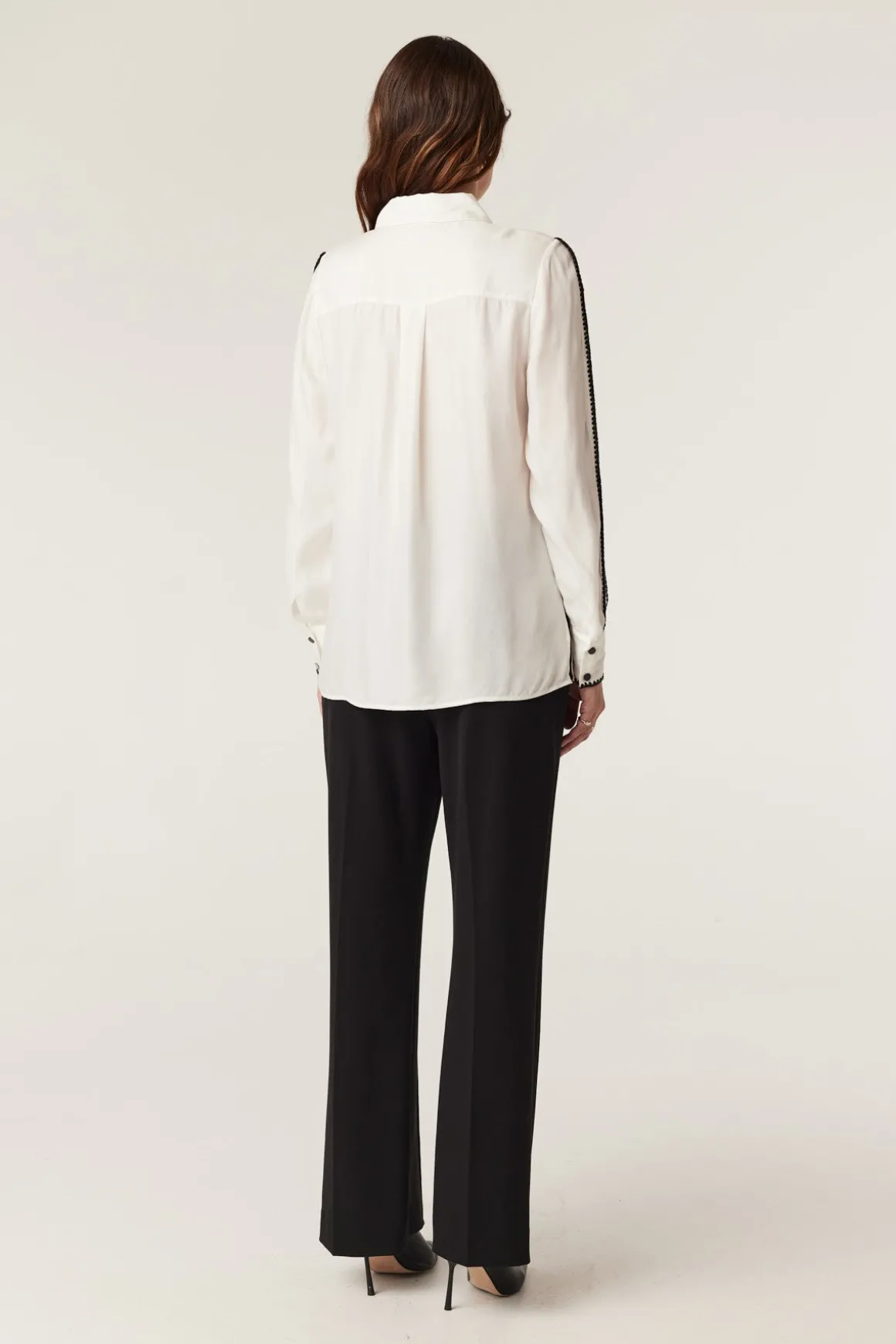 Ivory Blouse - White