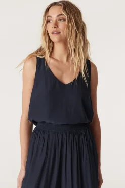 Kahlo Cami - Navy
