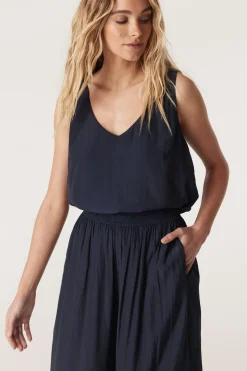 Kahlo Cami - Navy